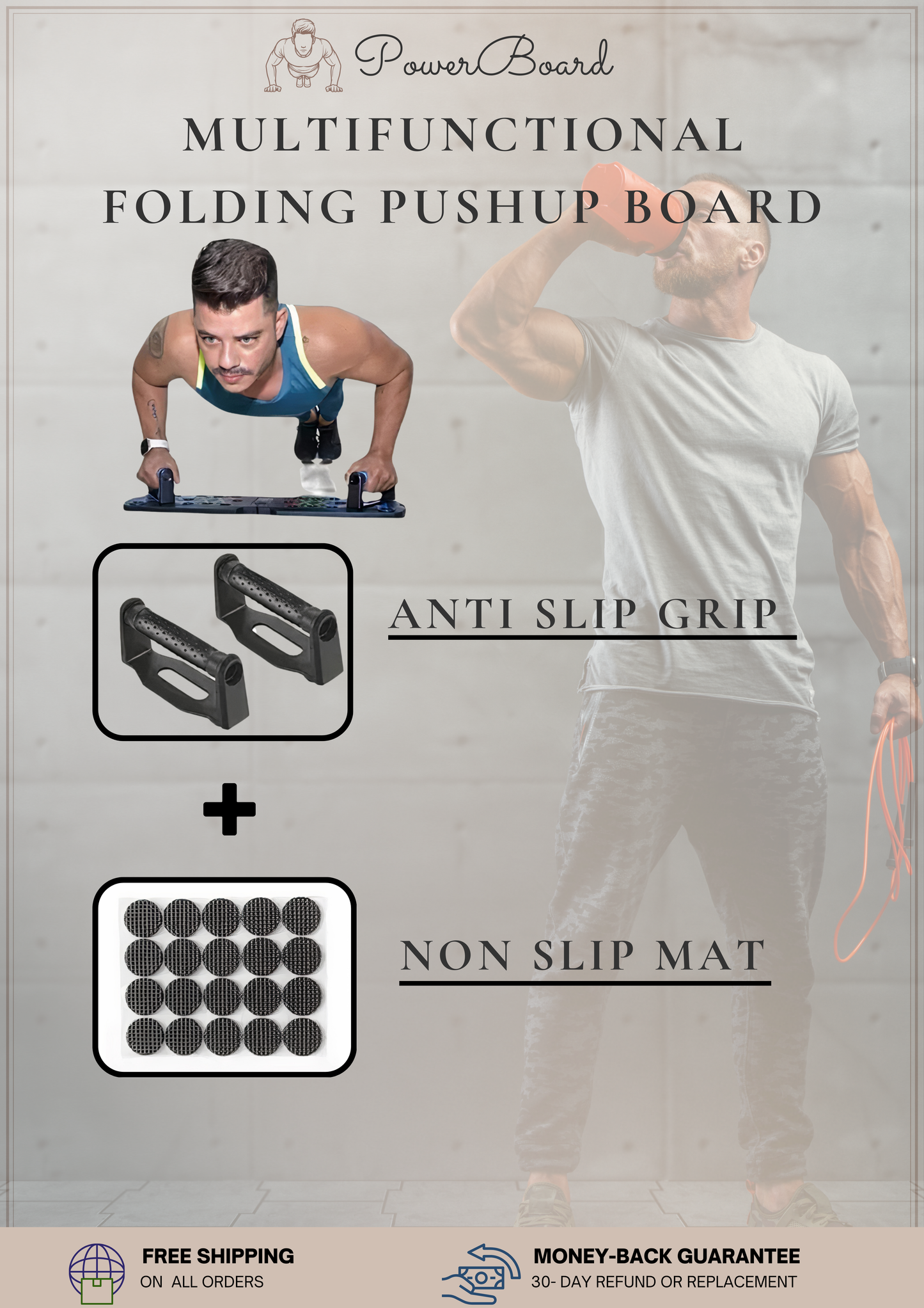 PowerBoard- Multi-Function Fitness Board